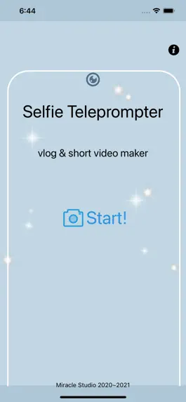 Game screenshot Selfie Teleprompter hack