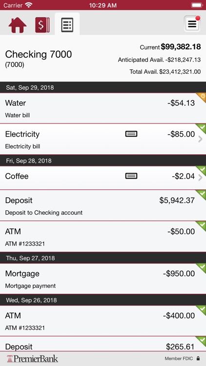 PremierBank Business Mobile screenshot-4