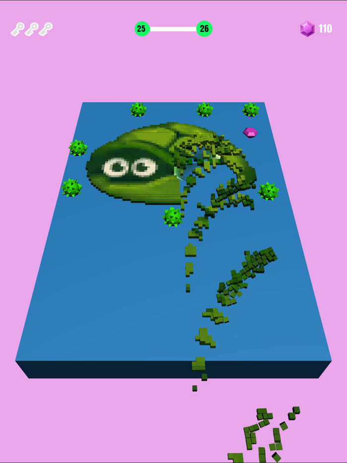 PIXEL CUTTING ASMR SATISFYING