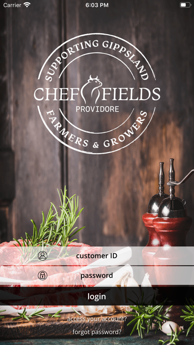 Cheffields Providore Screenshot