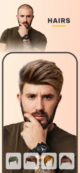 Game screenshot Man Hair Mustache Beard Style apk