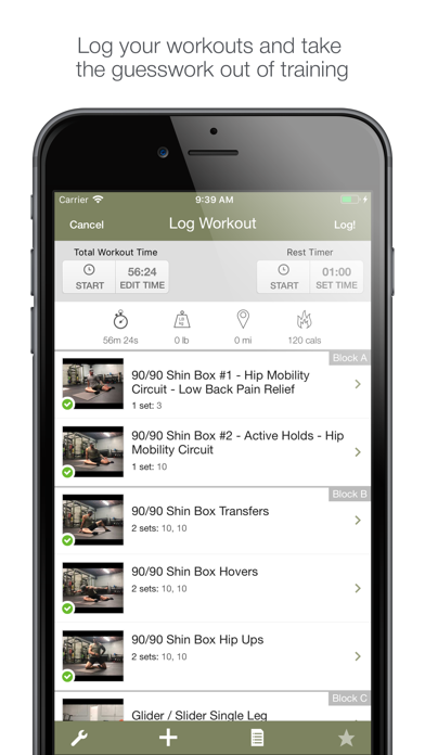Jacobs Fitness Screenshot