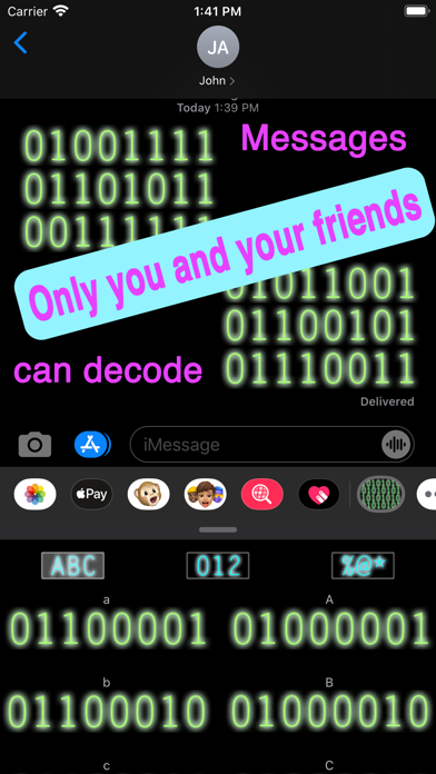 Screenshot #2 pour Binary Message