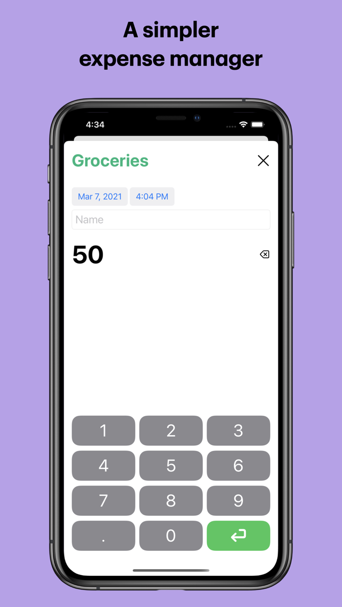 Simpler Expense Manager
