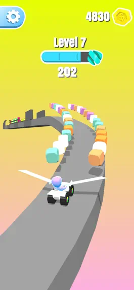 Game screenshot Slice Road apk