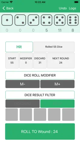 Game screenshot Xd6 - Dice Roller hack