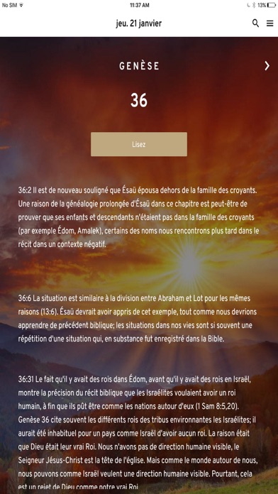 Guide Biblique sans pub Segond Screenshot