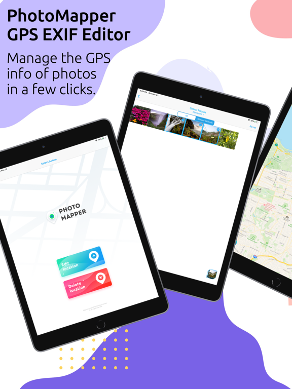 PhotoMapper: GPS EXIF Editor Screenshots