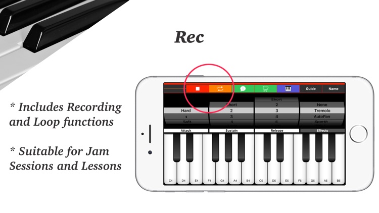 E Piano Synth + Keyboard Tiles