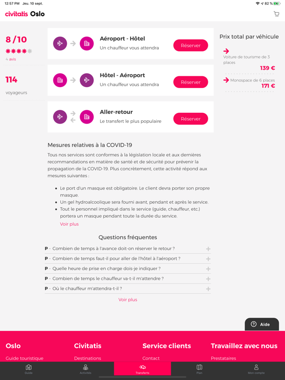 Screenshot #6 pour Guide d'Oslo Civitatis.com