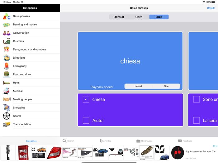 English to Italian Phrasebook