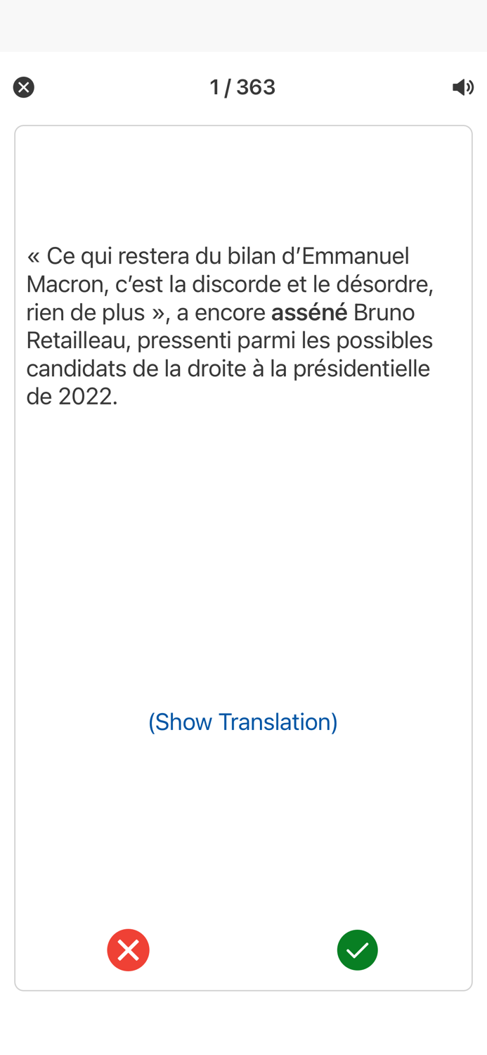 Jumeau-Improve French