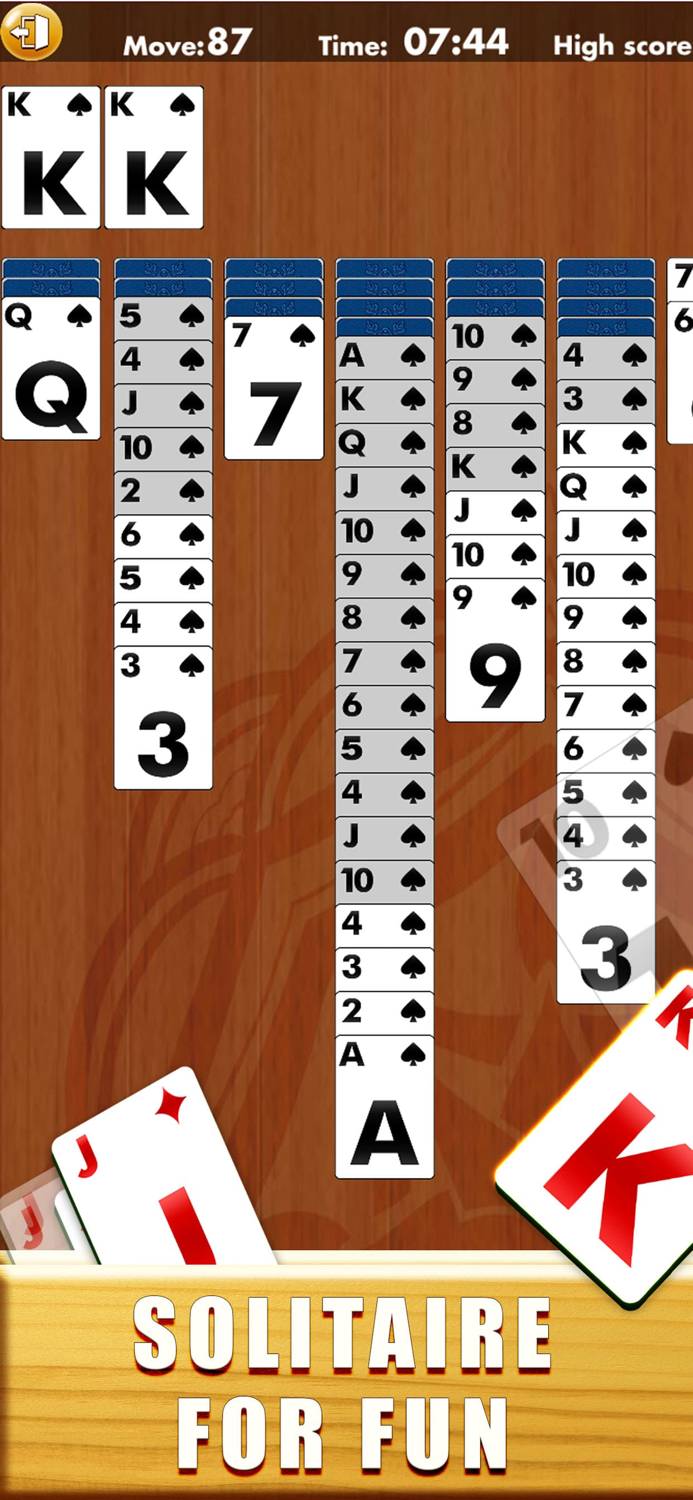 Solitaire Spider - Play 4 Fun
