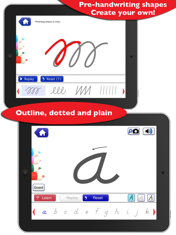 Screenshot #5 pour School Writing - learn the abc