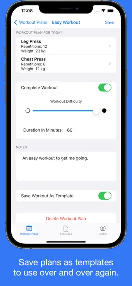 Game screenshot Workout Planner - Exercise apk