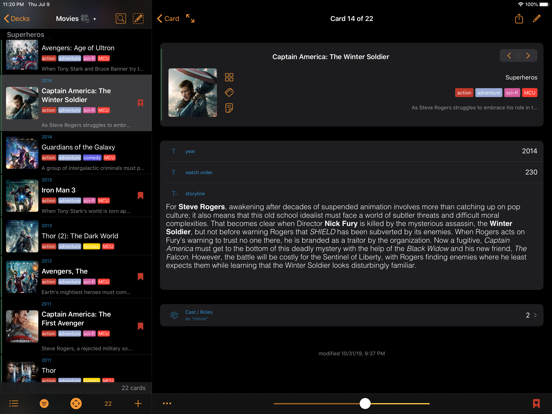 Screenshot #6 pour Kase: Your Personal Database