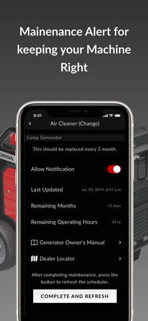 Honda My Generator On The App Store Honda My Generator On The App Store