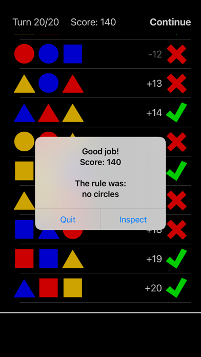 Guess the Rule: Logic Puzzles Screenshot