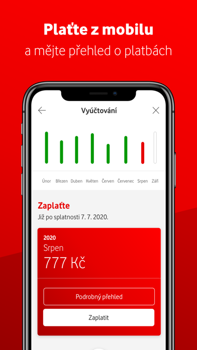 Můj Vodafone Screenshot