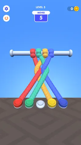 Game screenshot Untangled Ropes hack