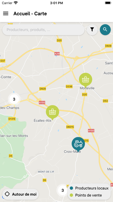 Screenshot #1 pour Mon Panier 76