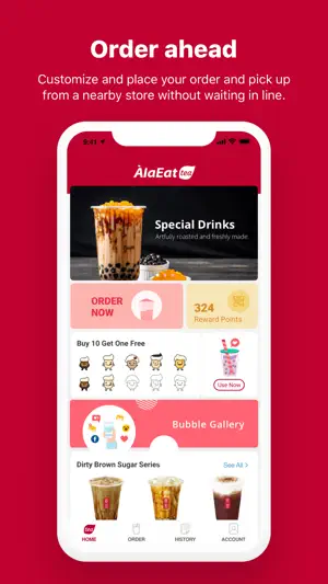 AlaEat Bubble Tea screenshot 1