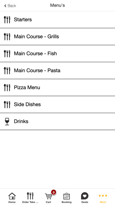 Zafra Pasta Bar & Grill Screenshot
