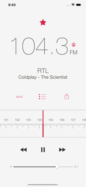 ‎RadioApp - A Simple Radio Capture d'écran