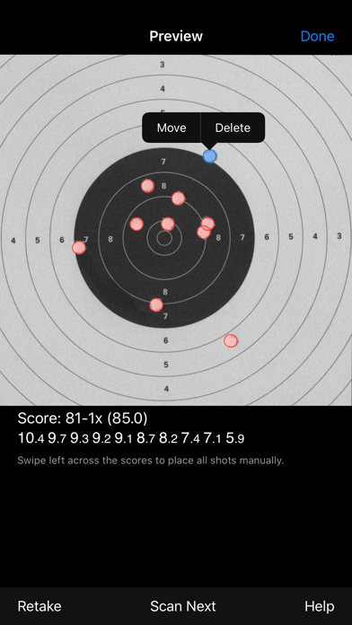 TargetScan - Pistol & Rifle Screenshot