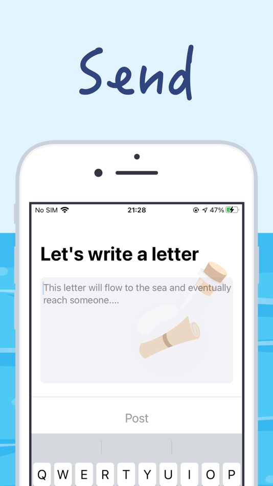 #2. MessageBottle Widget (iOS) 由: YUTA MIYOSHI