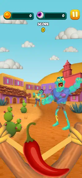 The game Spicy Zombies Game screenshot Spicy Zombies apk