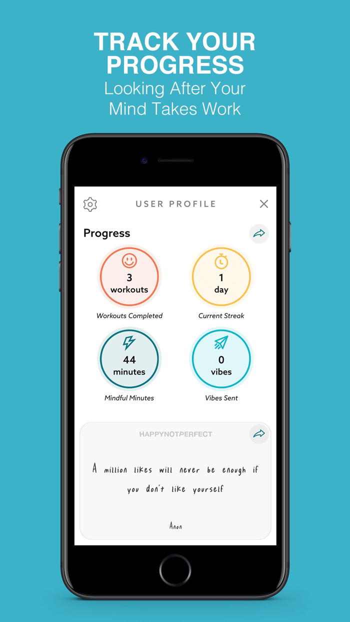Happy Not Perfect Mind Gym
