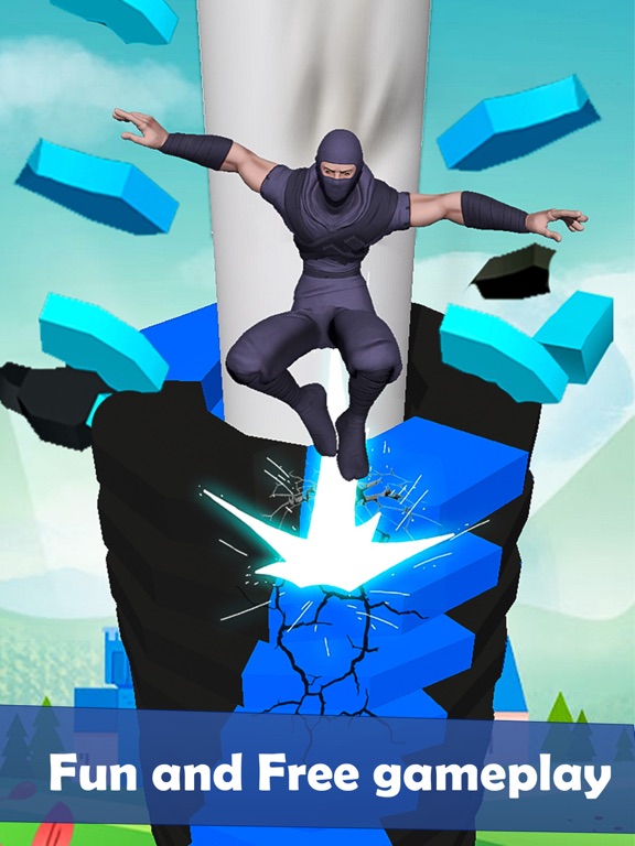 Screenshot #6 pour Stack Ninja Jumping Blast Fun