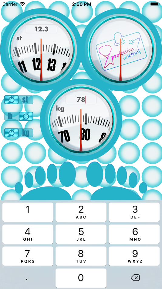 #4. Body Weight Unit Converter (iOS) 由: Krzysztof Gwiazda