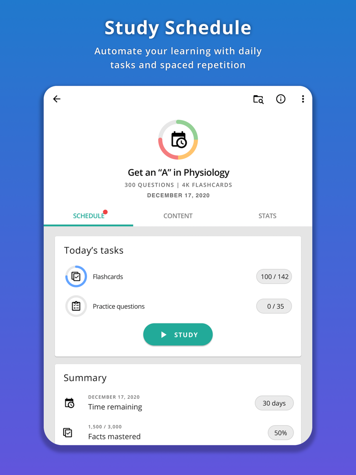 Memorang Flashcards and Quizzes