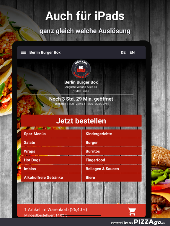 Berlin Burger Box Berlin screenshot 7