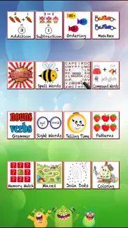 grade 1 learning math phonics iphone screenshot 1