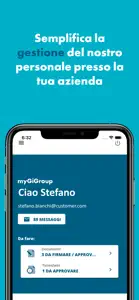 myGiGroup per le aziende screenshot #2 for iPhone