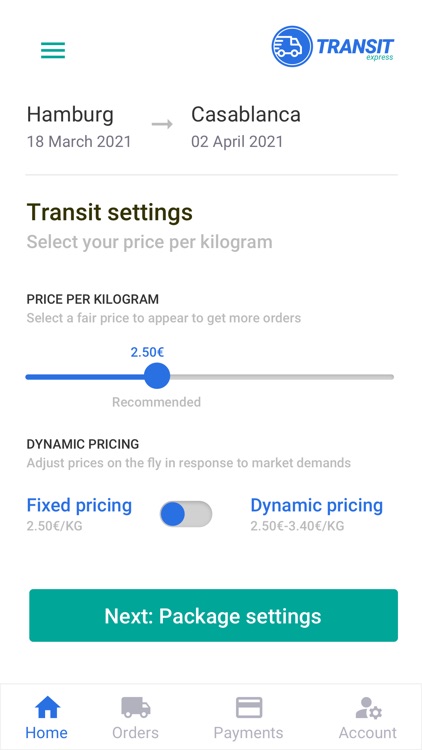 Transit Express Drivers