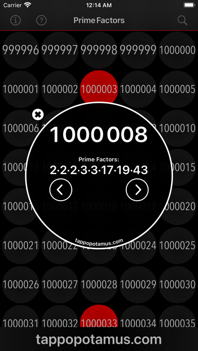 Prime Factors Screenshot