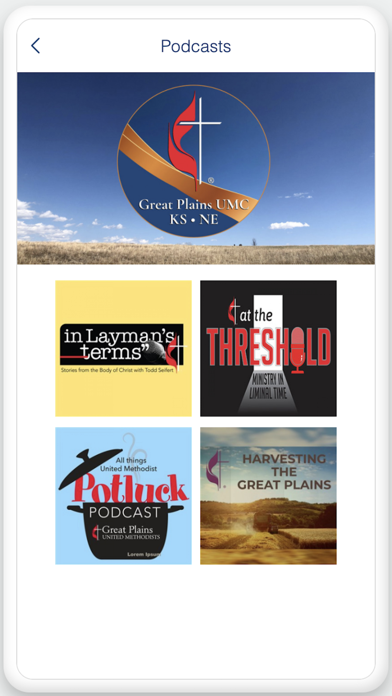 Great Plains United Methodists Screenshot