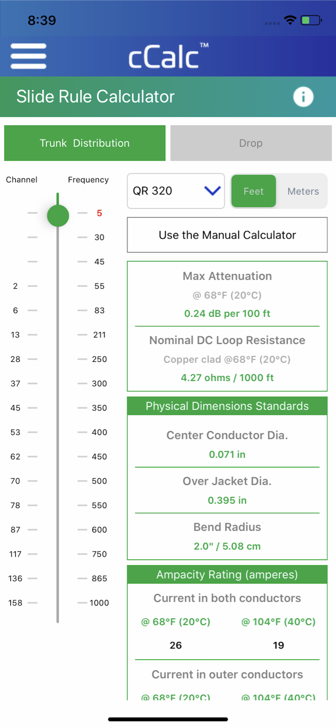 cCalc Tools by CommScope
