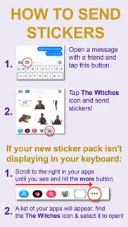 the witches movie sticker pack iphone screenshot 4