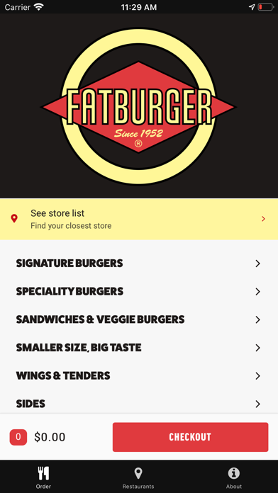 Fatburger Canada Screenshot