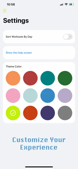Game screenshot Workout Notepad hack