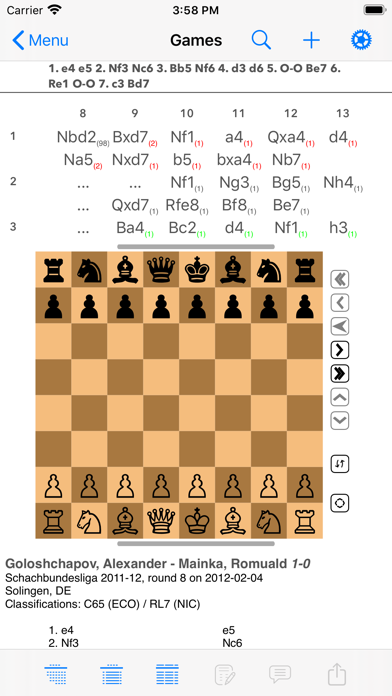 Screenshot #3 pour BBase-Chess