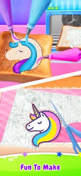 Game screenshot Unicorn Food Art Design hack