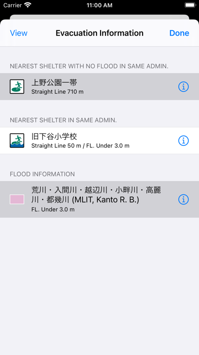 Screenshot #3 pour Flood Checker Kanto Japan