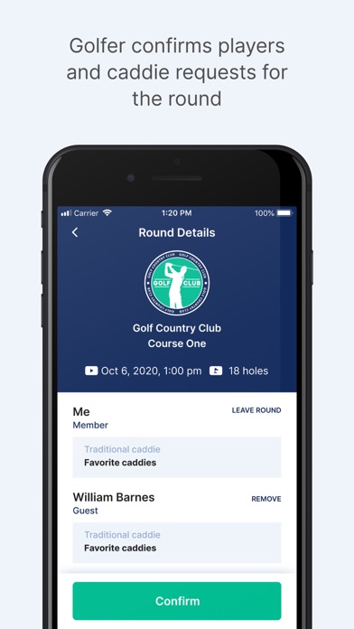 ClubUp - App for Golfers Screenshot
