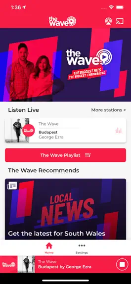 Game screenshot 96.4 The Wave mod apk